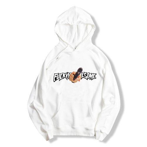 ins潮hiphop嘻哈泰勒加绒连帽