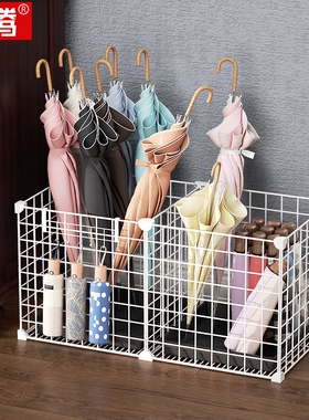 办公室伞架小号迷你矮款雨t伞收纳层架家用多功能铁艺放伞装伞置