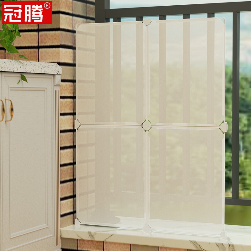 阳台防水挡板农村围栏窗户隐私遮挡简易封窗隔板免打孔防掉落挡板,商业/办公家具,货架附件/货架配件/洞洞板配件,淘宝优惠券,粉丝福利购,淘宝优惠卷