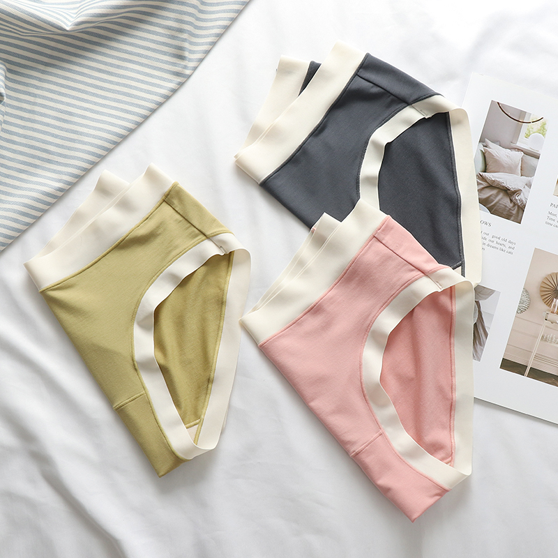 60支兰精莫代尔内裤女纯棉抗菌