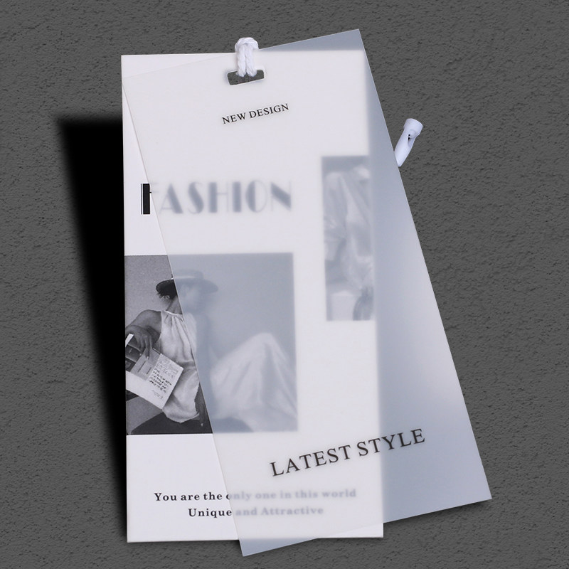 通用女装挂牌现货衣服标签吊牌定制服装商标订做高档logo卡片印刷