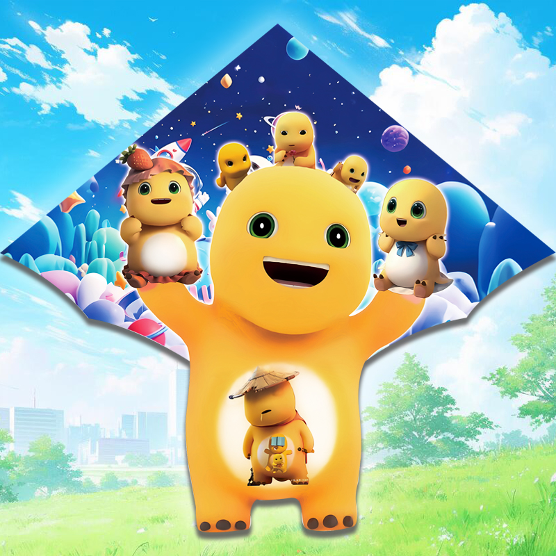 新款奶龙风筝儿童初学者微风易飞