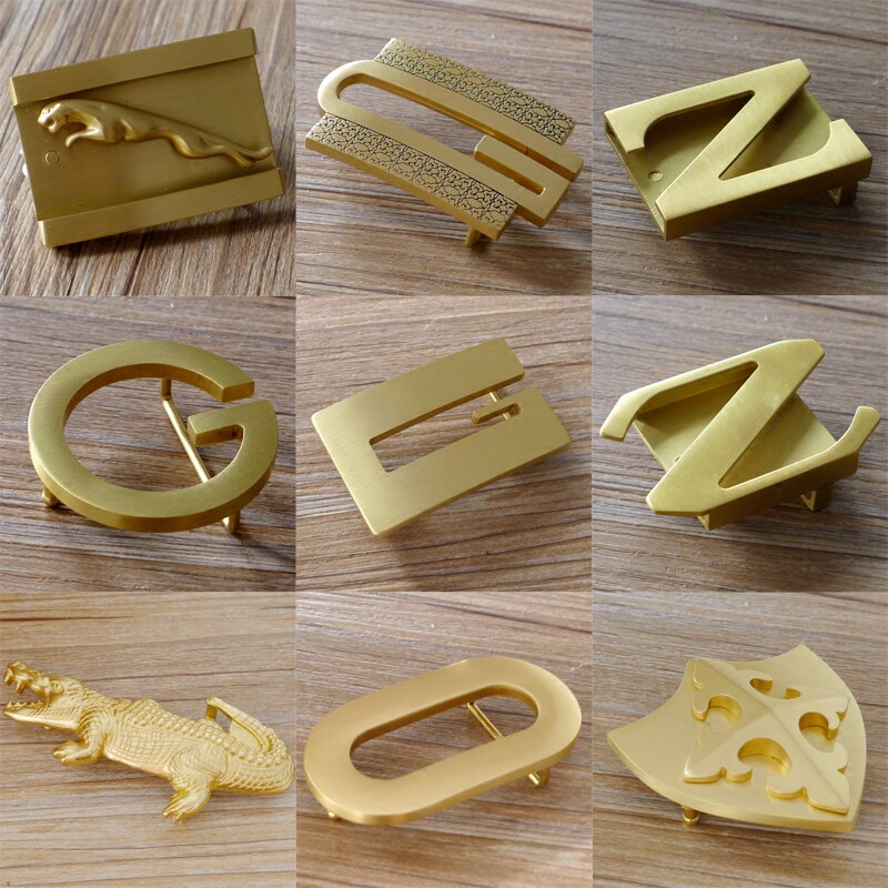 brass Belt buckle man Belt head Pure copper Belt buckle Anti allergy Smooth buckle Wearing belt Clipin the Accessories/Leather belt/Hat/Muffler , Shoes and bags/Belt Accessories , Belt buckle  category - from Buy2taobao.com to provide professional Taobao agent buy service