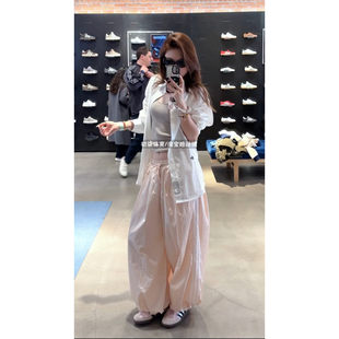 adidas阿迪达斯宋雨琦同款 KY5053 休闲宽松运动气球裤