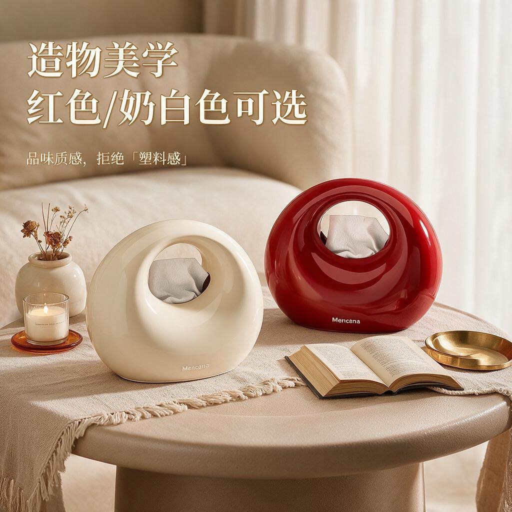 【租房神器】家居生活用品好物小百货大全客厅装饰品桌面轻奢纸巾盒高级感摆件