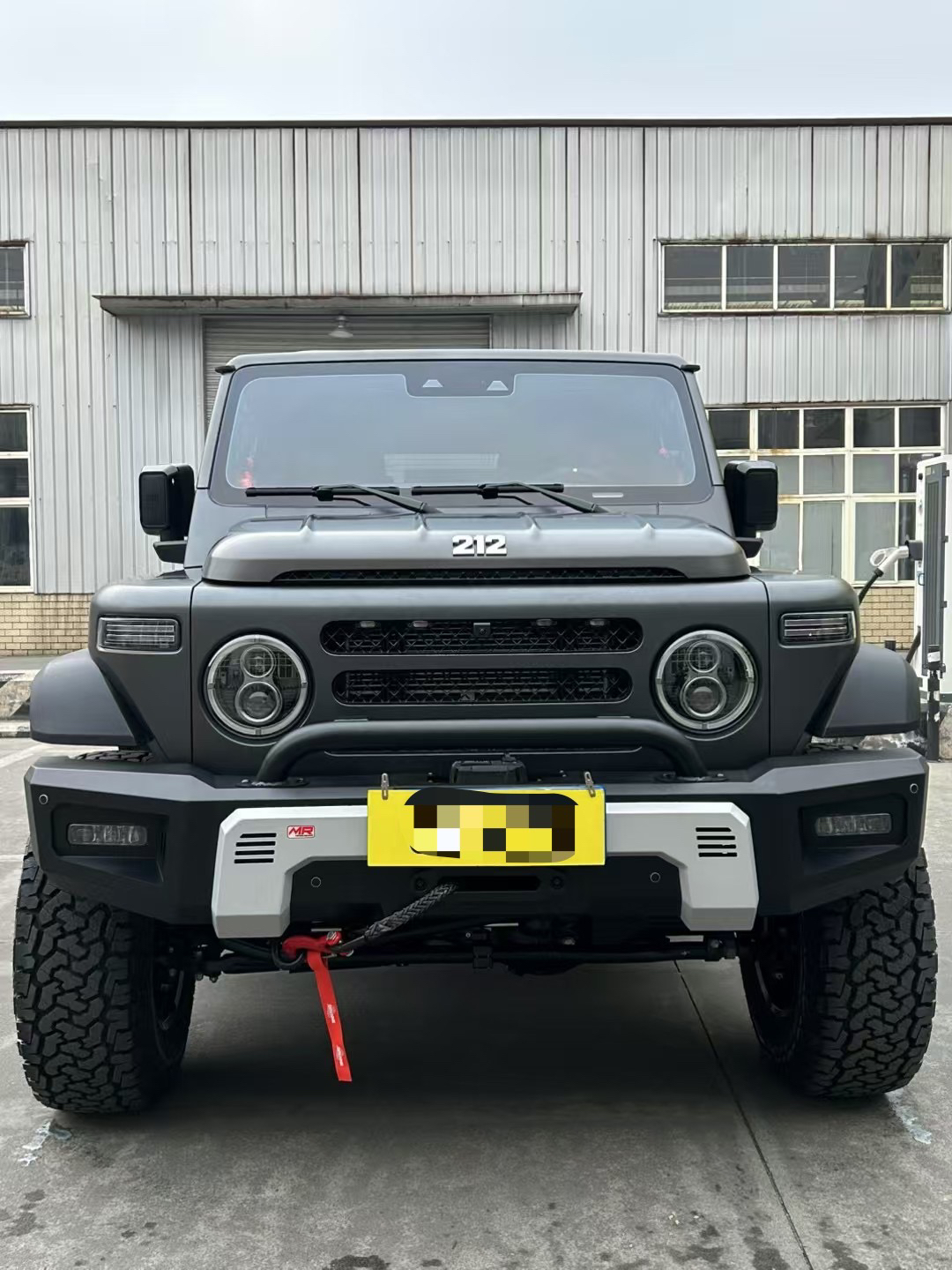 新款212T01改装竞技MR前后杠提高接近角保险前后杠越野防护侧杠