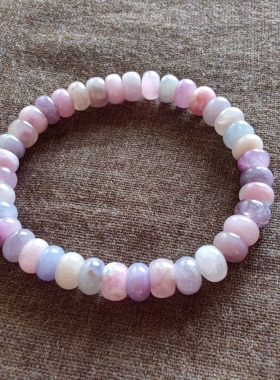 粉紫色系 舒俱徕盘珠手串