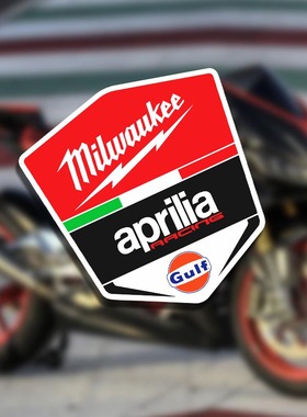 车贴适用Aprilia 阿普利亚纪念标 RSV4 GPR125 SR MAX300反光车贴