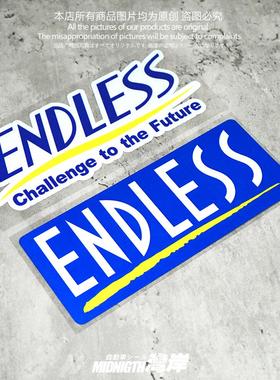 车贴适用于ENDLESS改装车赞助商反光贴纸车身车窗防水装饰贴