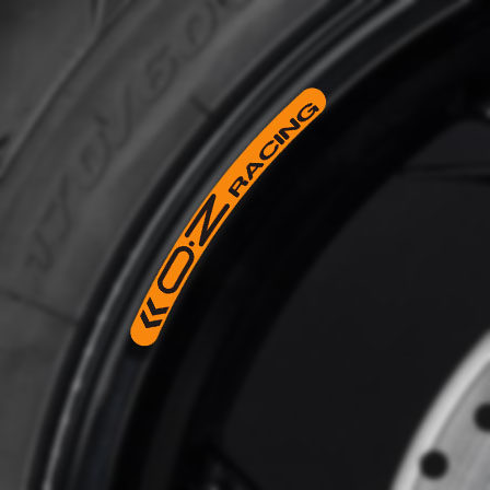 车贴OZracing轮毂贴纸改装轮毂车贴纸OZ赛车轮毂轮圈轮边贴花