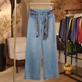 显瘦气质牛仔裤 百搭通勤款 牛仔裤 1421 倾慕