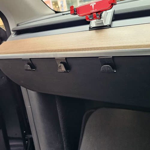 适用于特斯拉焕新model 3/Y/YL手套箱挂钩车载挂钩副驾驶座前排