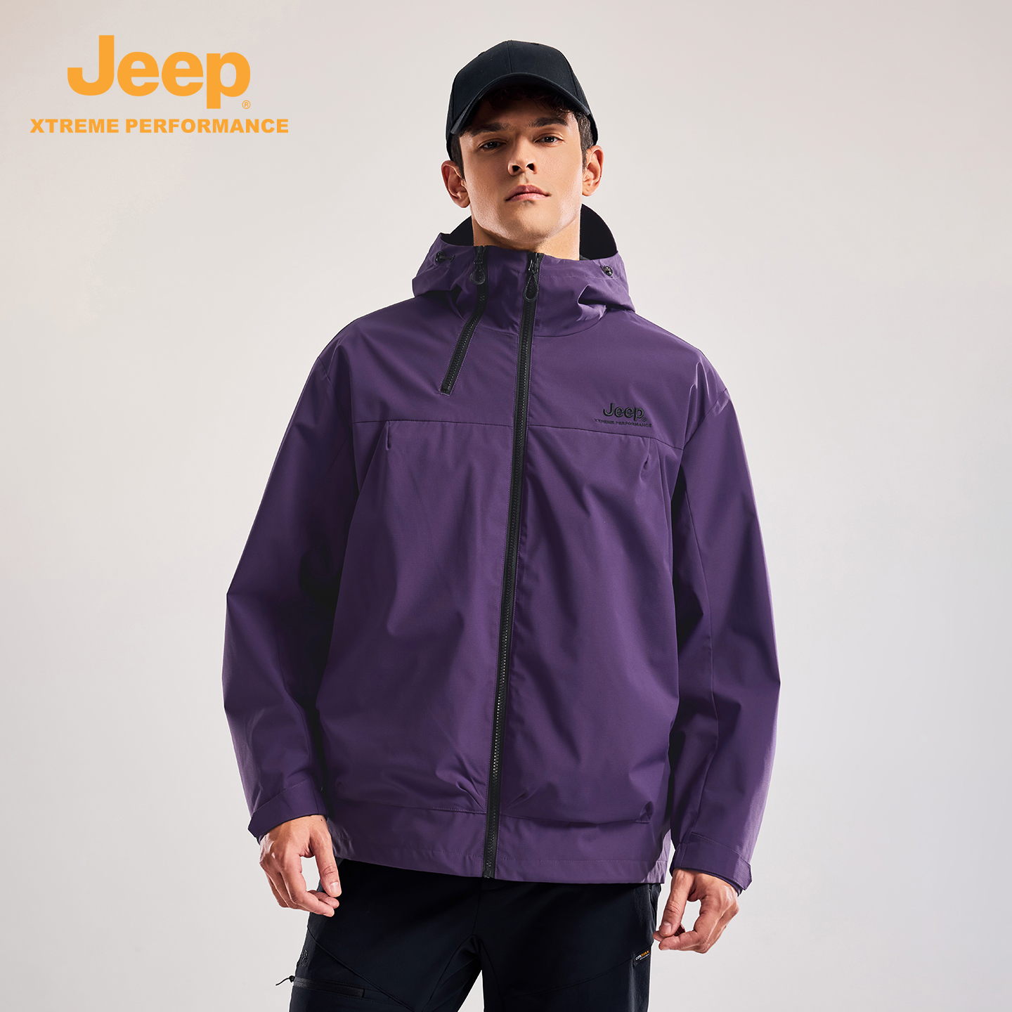 Jeep吉普机能风飞行夹克男防风