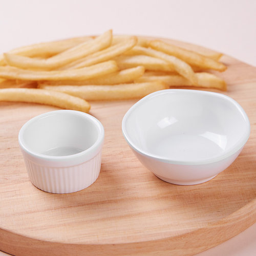 齐泉陶瓷酱料杯柳条盅