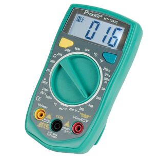 台湾宝工防烧数显万能袖珍便携小型数字万用表万能表电表MT-1233C