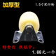 1.5寸静音耐磨家具书柜拖拉车货架音箱滑轮桌椅工业固定滑车脚轮