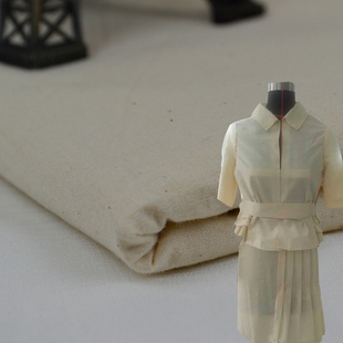 白坯布白色服装立裁白胚布料棉麻漂白本白布全棉扎染画布diy面料