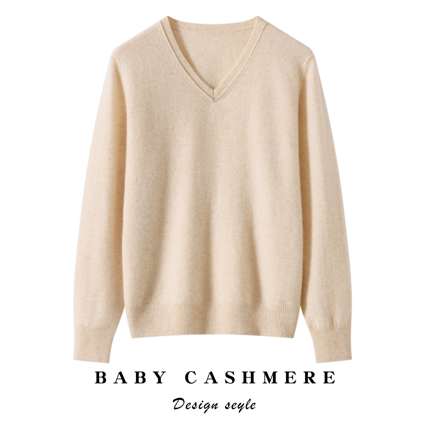 秋冬新款100%纯山羊绒衫女套头V领毛衣宽松显瘦内搭针织打底上衣,女装/女士精品,羊绒衫,淘宝优惠券,粉丝福利购,淘宝优惠卷