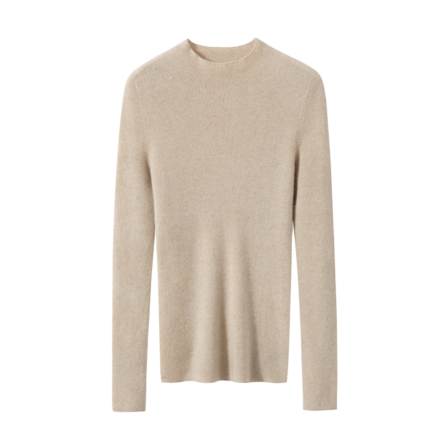 2025新款秋冬100%纯山羊绒衫女半高领针织毛衣修身显瘦打底衫上衣,女装/女士精品,羊绒衫,淘宝优惠券,粉丝福利购,淘宝优惠卷