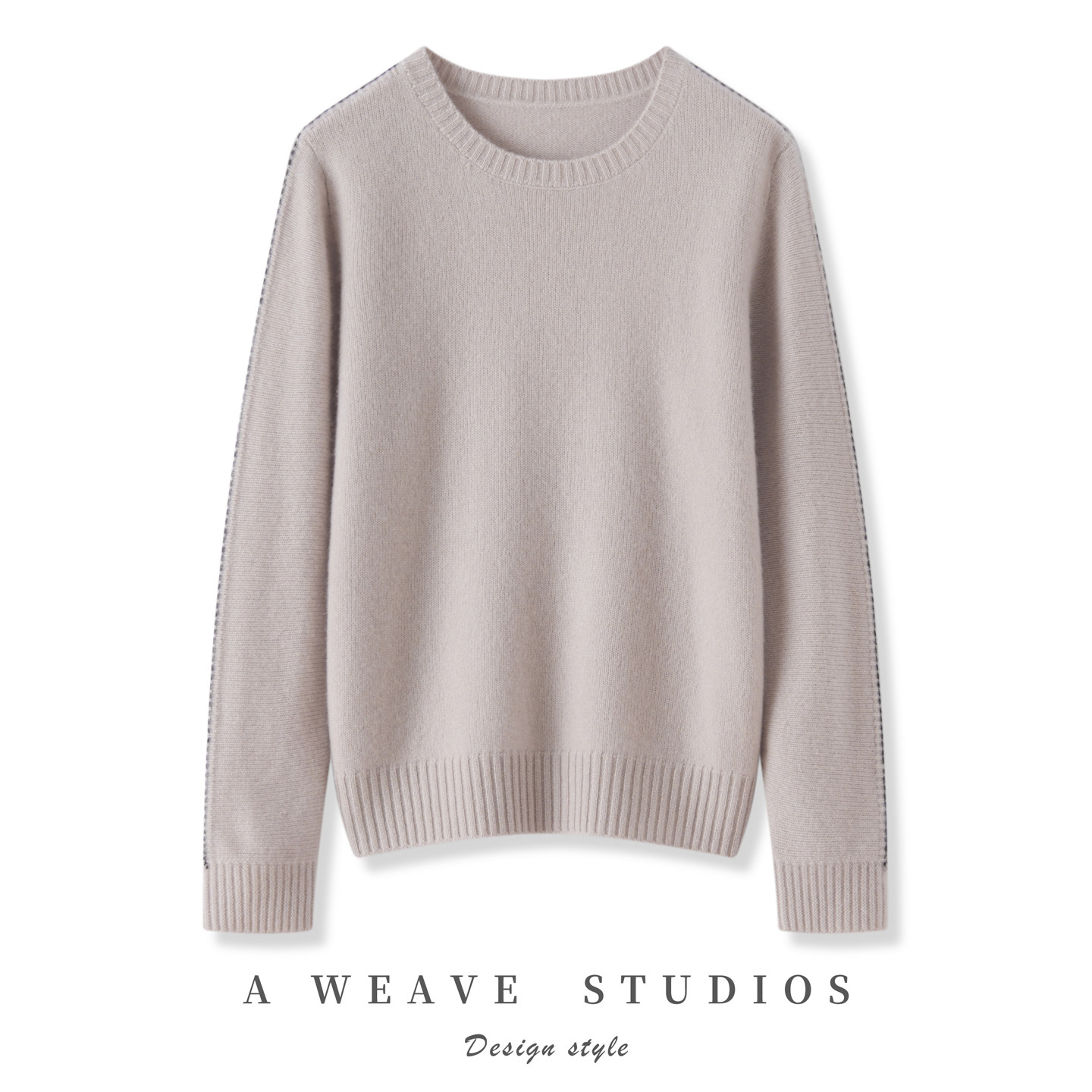 2025新款秋冬100%山羊绒衫女圆领加厚套头百搭简约针织内搭打底衫,女装/女士精品,羊绒衫,淘宝优惠券,粉丝福利购,淘宝优惠卷