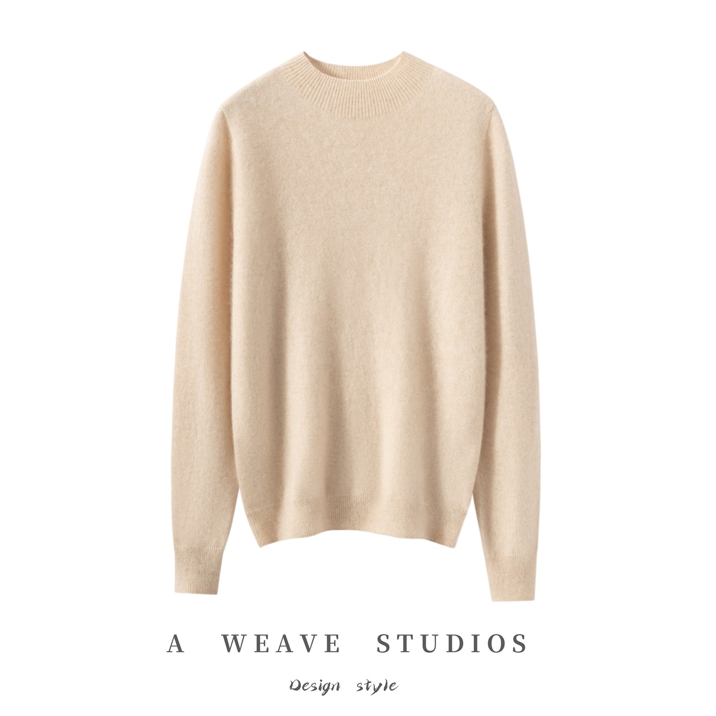 秋冬新款羊绒衫女100%纯山羊绒半高领一线无骨宽松简约百搭打底衫,女装/女士精品,羊绒衫,淘宝优惠券,粉丝福利购,淘宝优惠卷