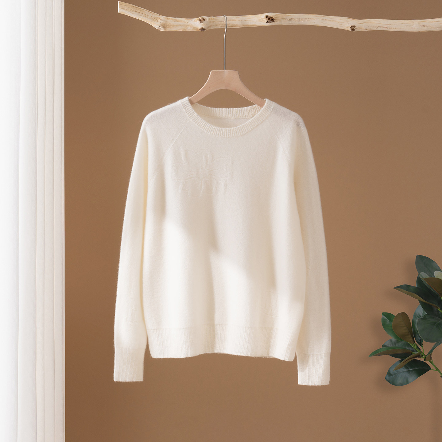 秋冬新款100%山羊绒衫女加厚圆领针织衫宽松套头毛衣打底百搭上衣,女装/女士精品,羊绒衫,淘宝优惠券,粉丝福利购,淘宝优惠卷