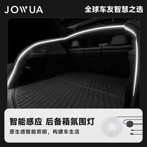 Jowua特斯拉Y后备箱磁感氛围灯