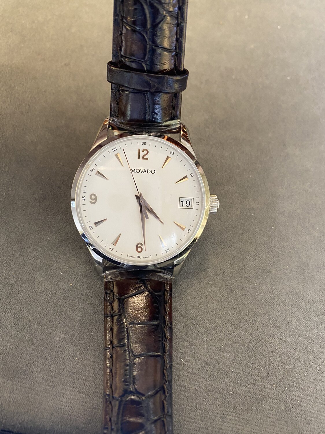 瑞士男表Movado/摩凡陀商务石英
