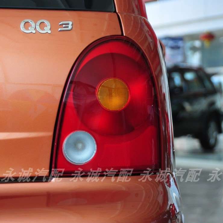 适配奇瑞QQ后尾灯QQ3 QQ308左右转向灯后倒车灯壳后杠雾灯总成