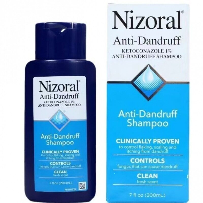 亚马逊Nizoral仁山利舒无硅油控油去屑止痒洗发水护发液200ml
