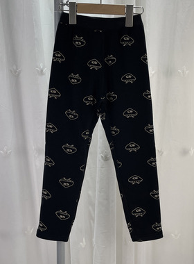 YLL品牌折扣童装中大童女童双层保暖裤儿童秋冬百搭打底裤