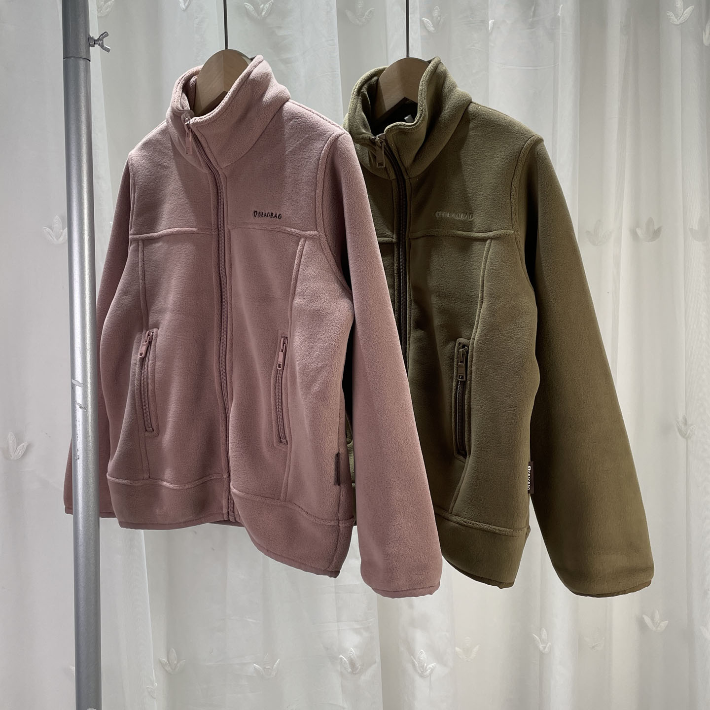 抱品牌撤柜童装中大童男女童毛毛加搂绒外套儿童秋冬摇粒绒休闲服