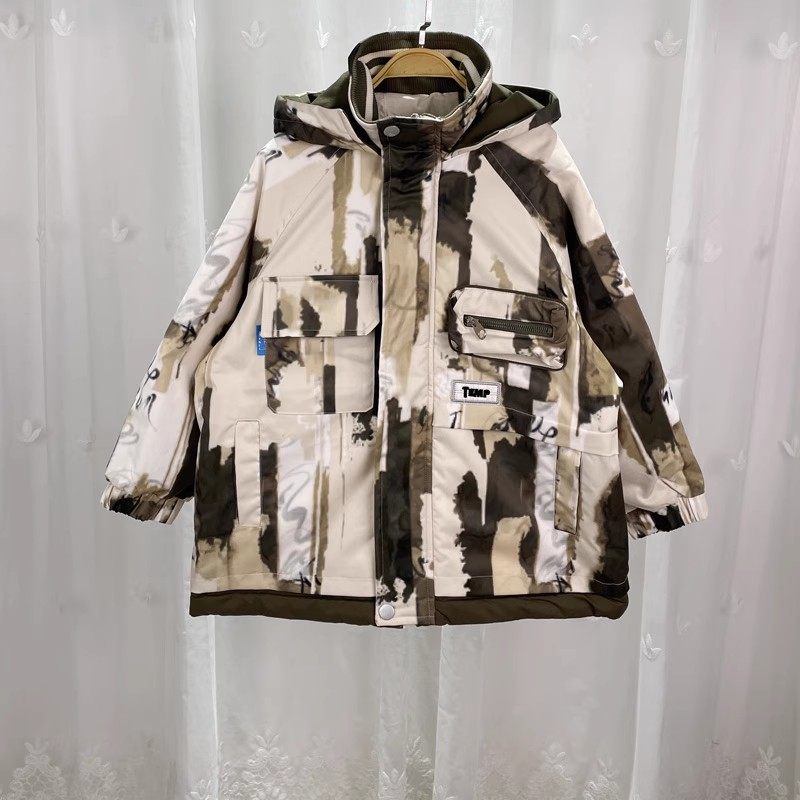 I 品牌撤柜童装大童男童连帽防风外套青少年儿童秋冬夹棉连帽风衣,童装/婴儿装/亲子装,普通外套,淘宝优惠券,粉丝福利购,淘宝优惠卷