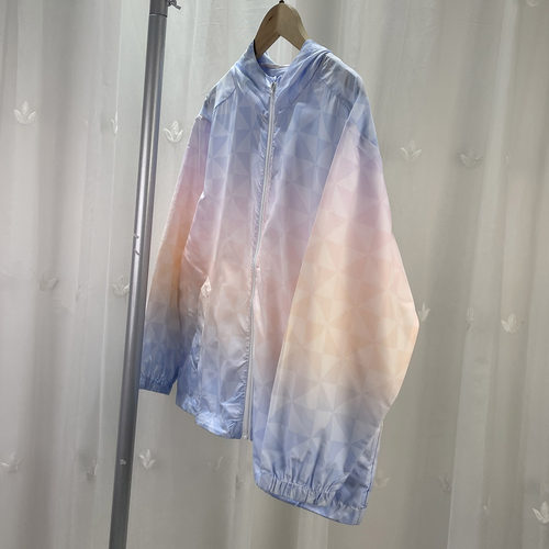 K 品牌折扣童装女大童连帽防晒衣儿童夏季薄外套皮肤衣亲子少女装