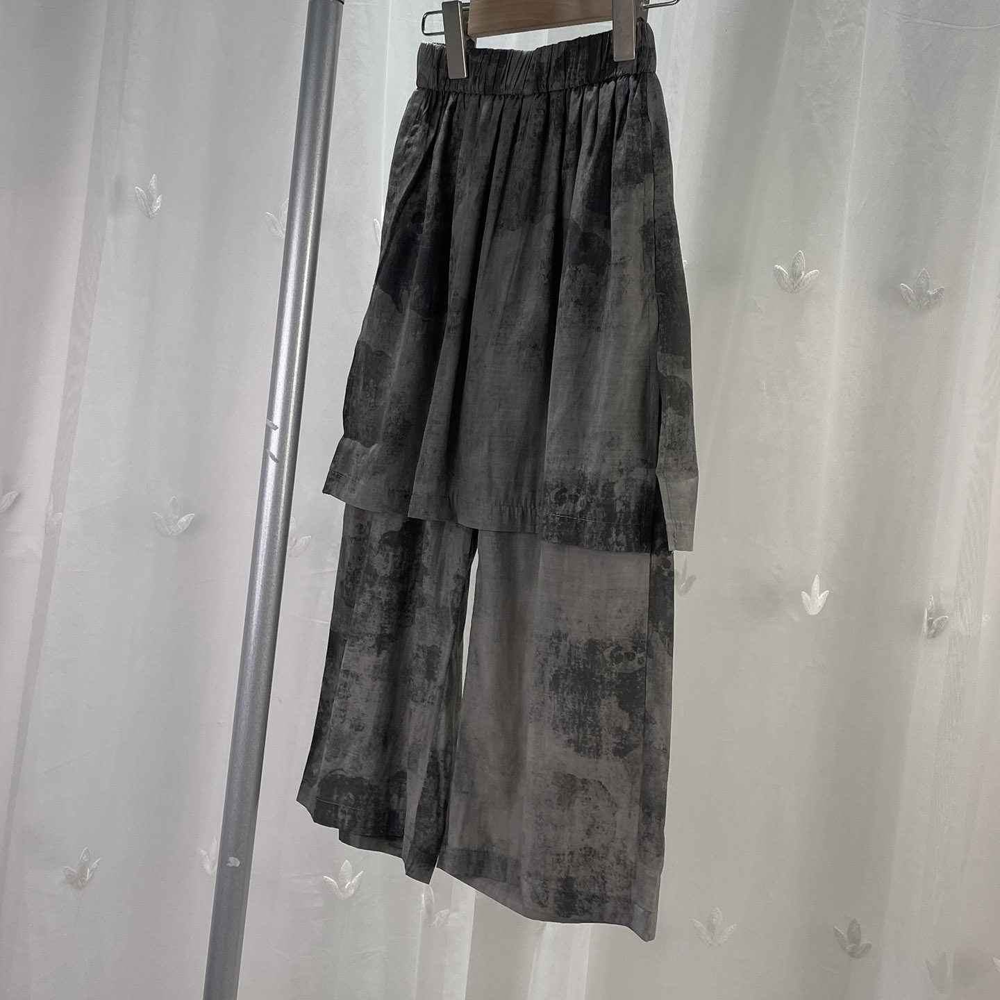 历品牌撤柜童装中大童女童裙裤假两件儿童夏季薄款休闲裤长裤亲子