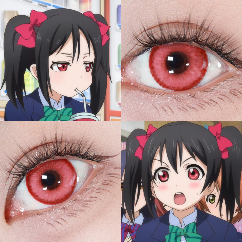 矢泽妮可COS美瞳