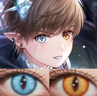 白起cos美瞳异瞳恋与制作人被魅魔夹击了霜龙寂星金龙曜日许墨JA