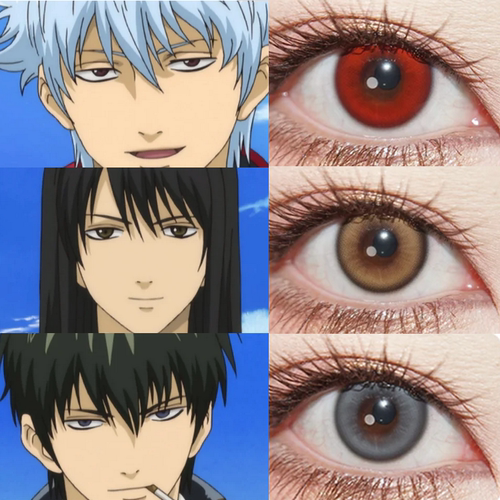 银魂COS美瞳日抛