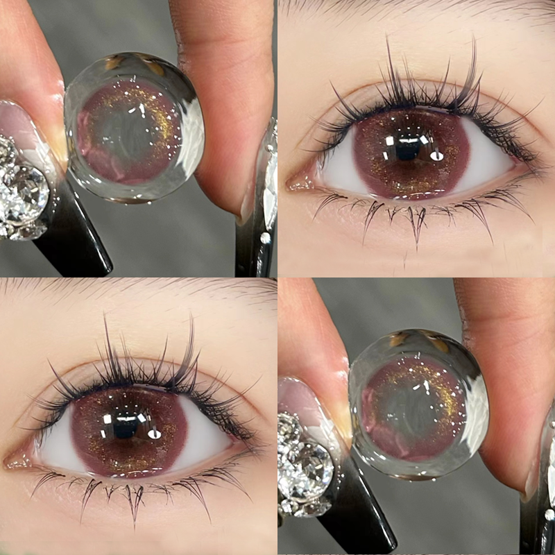 Jellydoll美瞳半年抛埃及皇后金箔玫瑰黎明破晓暗黑世界潘多拉HN