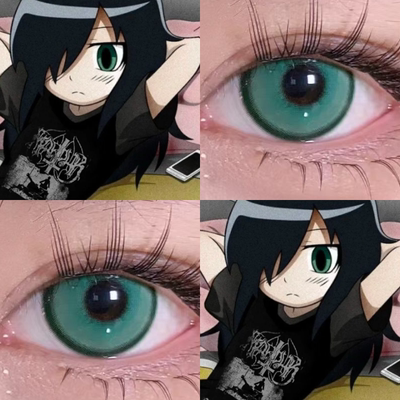 丧女黑木智子cos美瞳绿色阿尼亚藿藿s妹孙尚香涂山红红松野千冬hn