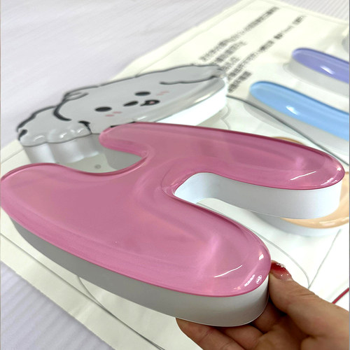 果冻发光字门头招牌字定制