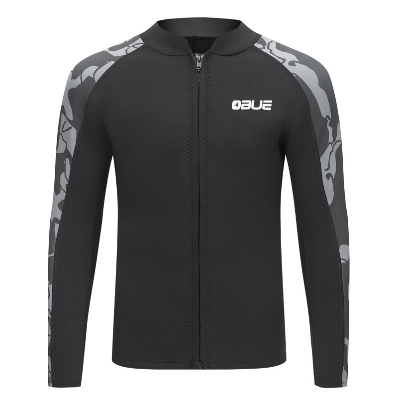 潜水服超弹面料成人游泳衣浮潜保暖防晒防寒沙滩分体氯丁橡胶