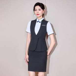 高端酒店前台职业装套装女酒店KTV经理工作服时尚气质秋冬装