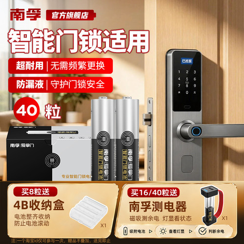 南孚门锁定制装专用电池