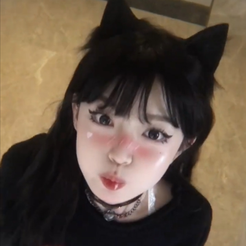 万圣节猫耳朵头饰发箍发饰