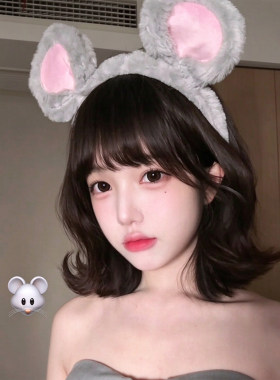 可爱小老鼠发箍万圣节穿搭cos派对角色扮演装扮头箍女2026年新款