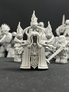 【白模】血精灵凯尔萨斯逐日者第三方人仔积木光固化3D打印穿戴装