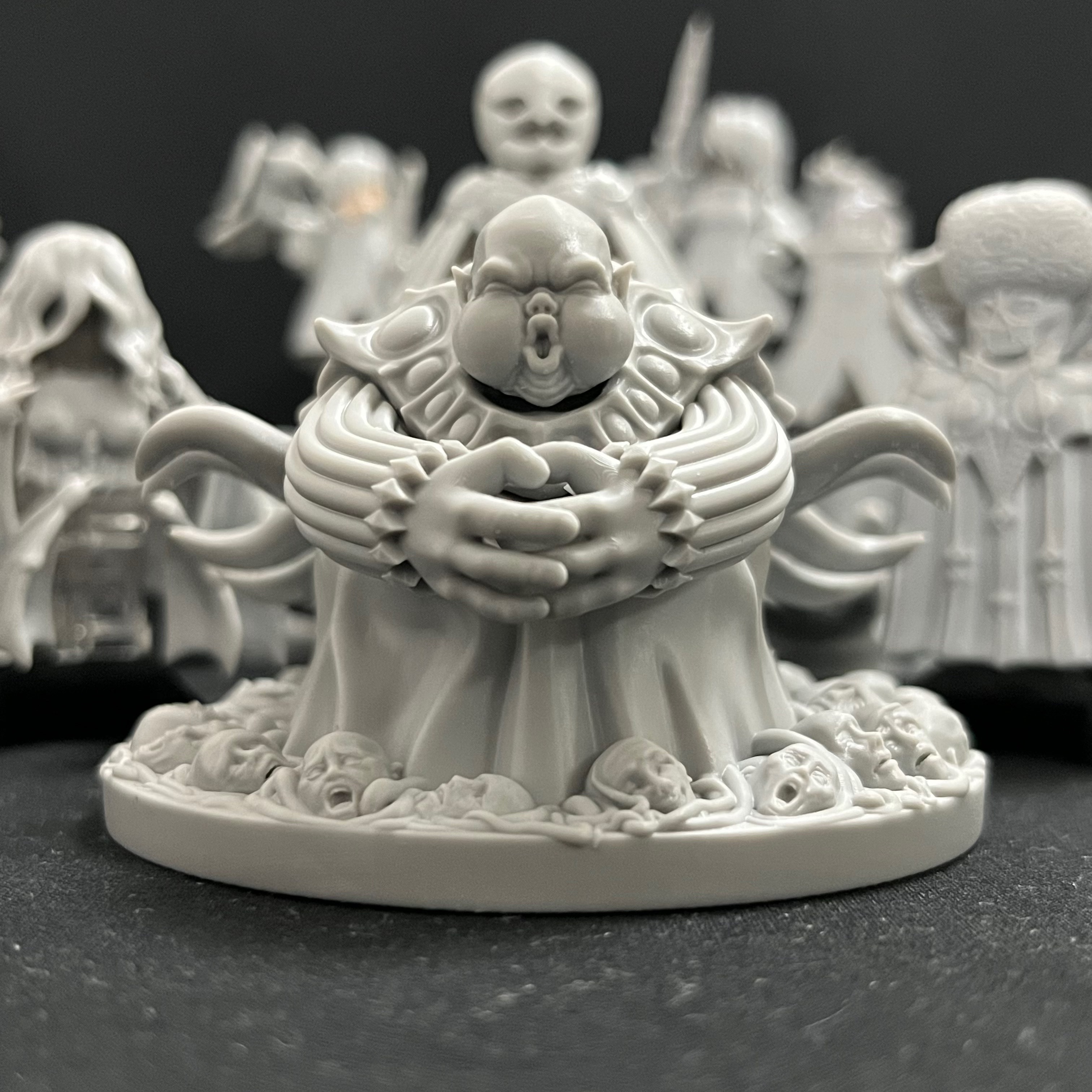 【白模】剑风传奇神之手康拉德第三方人仔积木光固化3D打印穿戴装