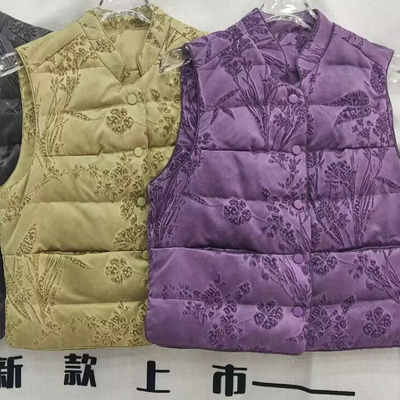 新中式国风马甲复古盘扣