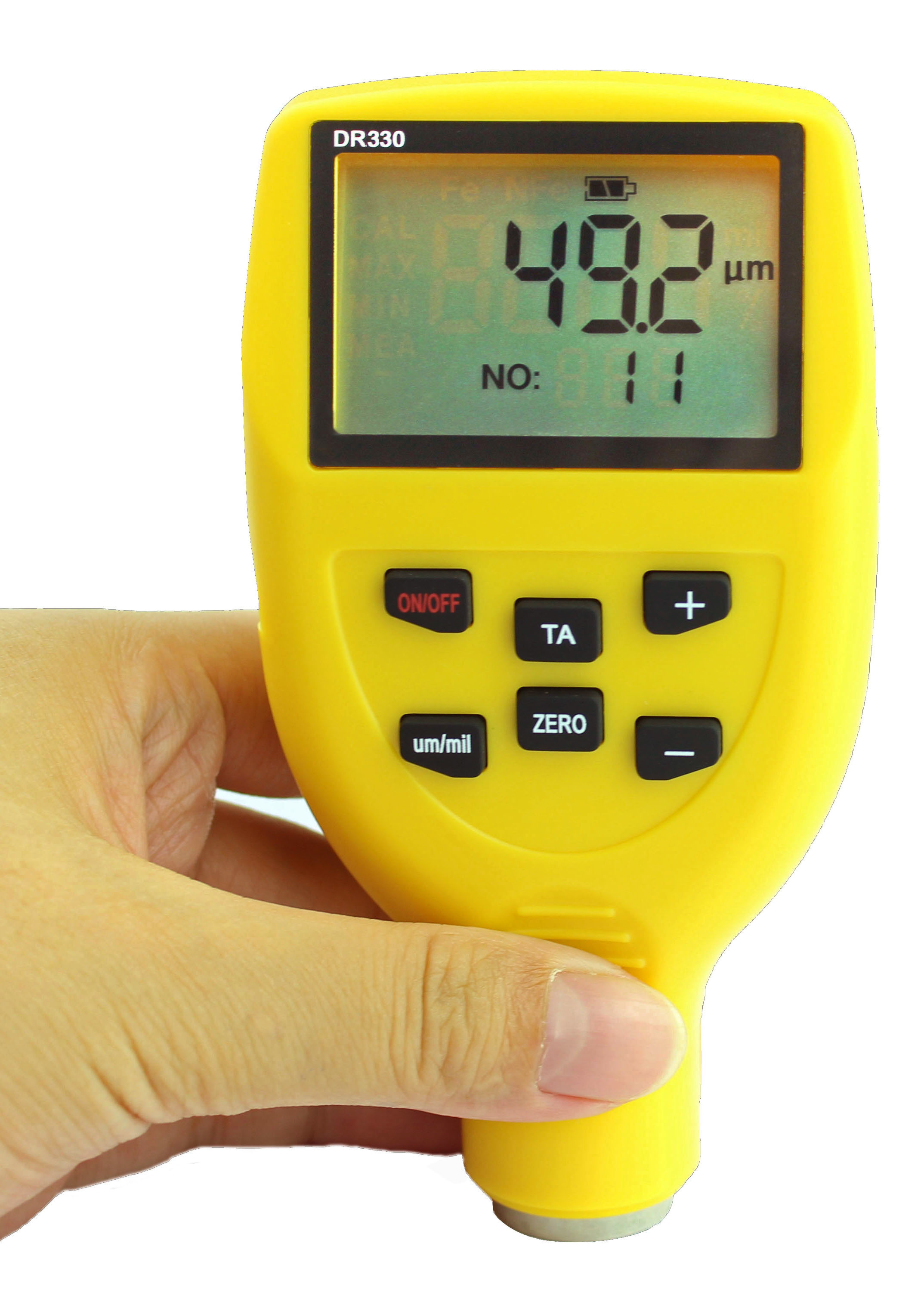 镀层仪 DR320 330涂层测厚仪高精度铁铝磁性涡流覆层两用膜厚仪